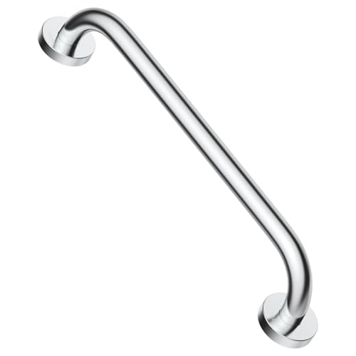 supregear Badewannengriff, Handlauf aus 304 Edelstahl Badezimmer-Sicherheitsgriff für WC Küche Schlafzimmer Badewanne mit Unsichtbarer Wandmontage, 60 cm, Silber von supregear