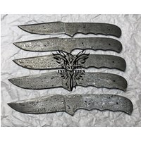 5 Damaszener Stahl Blank Klingen Messer Zur Messerherstellung | Su-311 von suresharpbladesshop