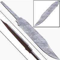 Benutzerdefinierte Geschmiedete Damast-stahl-Blatt-Bowie-Messer Für Die Messerherstellung Lieferungen | Ki-N103 von suresharpbladesshop