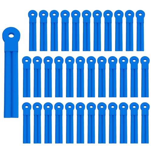 Push-N-Load Flexible Kunststoff-Trimmerklingen, universelle Passform für 5/16-Zoll-Stiftlochschneider, langlebig und effizient, kommt in einem praktischen 36er-Pack, perfekt zum Schneiden von Gras und von suspension dudes