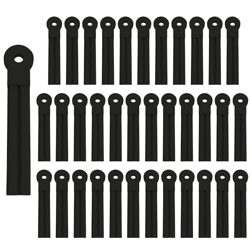 Push-N-Load Flexible Kunststoff-Trimmerklingen, universelle Passform für 5/16-Zoll-Stiftlochschneider, langlebig und effizient, kommt in einem praktischen 36er-Pack, perfekt zum Schneiden von Gras und von suspension dudes