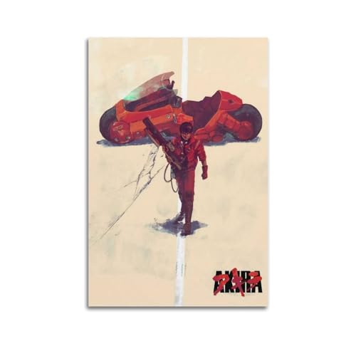 Akira Poster, Raumdekoration, ästhetisches Poster, künstlerisches Poster für Schlafzimmer, Wohnzimmer, Wände, 60 x 90 cm, ungerahmter Stil Akira Poster, Raumdekoration, ästhetisches Poster, künstlerisches Poster für Schlafzimmer, Wohnzimmer, Wände, 60 x 90 cm, ungerahmter Stil von suumyo