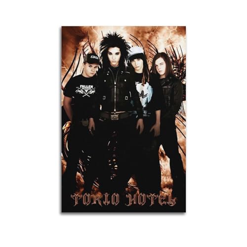Tokio Hotel-Poster, Raumdekoration, ästhetisches Poster, künstlerisches Poster für Schlafzimmer, Wohnzimmer, Wände, 20 x 30 cm, ungerahmter Stil Tokio Hotel-Poster, Raumdekoration, ästhetisches Poster, künstlerisches Poster für Schlafzimmer, Wohnzimmer, Wände, 20 x 30 cm, ungerahmter Stil von suumyo