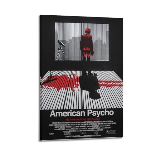 American Psycho Poster, Raumdekoration, ästhetisches Poster, künstlerisches Poster für Schlafzimmer, Wohnzimmer, Wände, 40 x 60 cm, Rahmenstil American Psycho Poster, Raumdekoration, ästhetisches Poster, künstlerisches Poster für Schlafzimmer, Wohnzimmer, Wände, 40 x 60 cm, Rahmenstil von suumyo