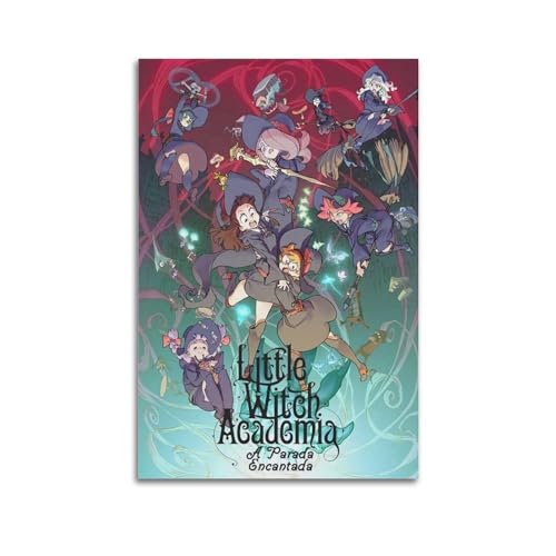 suumyo Little Witch Academia Poster, Raumdekoration, ästhetisches Poster, künstlerisches Poster für Schlafzimmer, Wohnzimmer, Wände, 30 x 45 cm, ungerahmter Stil von suumyo