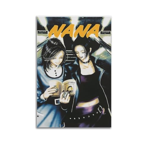 Nana-Poster, Raumdekoration, ästhetisches Poster, künstlerisches Poster für Schlafzimmer, Wohnzimmer, Wände, 50 x 75 cm, ungerahmter Stil Nana-Poster, Raumdekoration, ästhetisches Poster, künstlerisches Poster für Schlafzimmer, Wohnzimmer, Wände, 50 x 75 cm, ungerahmter Stil von suumyo
