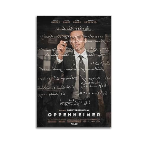 suumyo Oppenheimer Poster, Raumdekoration, ästhetisches Poster, künstlerisches Poster für Schlafzimmer, Wohnzimmer, Wände, 40 x 60 cm, ungerahmter Stil suumyo Oppenheimer Poster, Raumdekoration, ästhetisches Poster, künstlerisches Poster für Schlafzimmer, Wohnzimmer, Wände, 40 x 60 cm, ungerahmter Stil von suumyo
