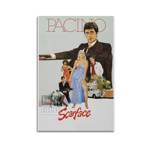 suumyo Scarface Poster, Raumdekoration, ästhetisches Poster, künstlerisches Poster für Schlafzimmer, Wohnzimmer, Wände, 30 x 45 cm, ungerahmter Stil suumyo Scarface Poster, Raumdekoration, ästhetisches Poster, künstlerisches Poster für Schlafzimmer, Wohnzimmer, Wände, 30 x 45 cm, ungerahmter Stil von suumyo