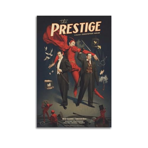 suumyo The Prestige Poster, Raumdekoration, ästhetisches Poster, künstlerisches Poster für Schlafzimmer, Wohnzimmer, Wände, 60 x 90 cm, ungerahmter Stil von suumyo