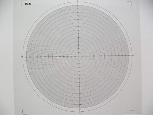 Optische Vergleichstabelle für Profilprojektor Overlay Chart von suxing