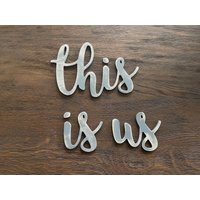 Das Sind Wir Holz Wörter, Thanksgiving Dekor, Esszimmer , Wort Ausschnitte, Holzschild, Familienzimmer Das Sind Wir Holz Wörter, Thanksgiving Dekor, Esszimmer , Wort Ausschnitte, Holzschild, Familienzimmer von svetulka