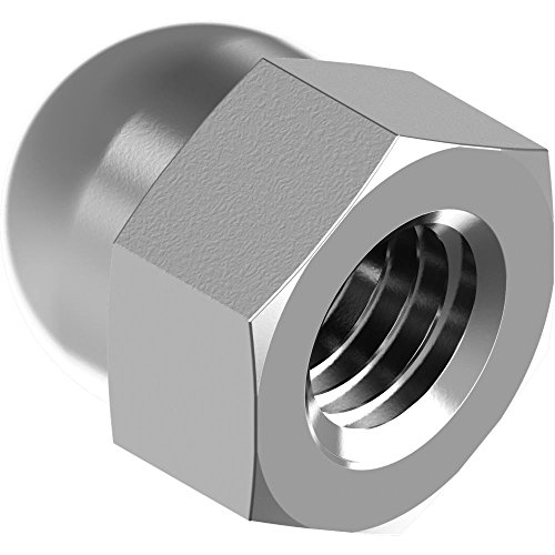 10 Stück Sechskant-Hutmuttern DIN 1587 - Edelstahl A4 M24 von svh24