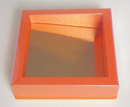 sweeART Germany Pralinenverpackung 90 x 90 x 30 mm Orange, 9 Pralinen sweeART Germany Pralinenverpackung 90 x 90 x 30 mm Orange, 9 Pralinen von sweeART Germany