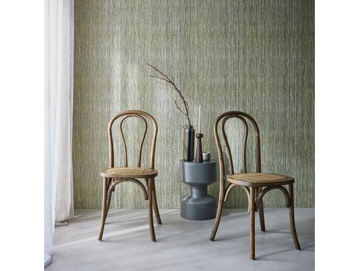 2er Set Vintage-Holzstühle mit Rattansitz und abgerundeter Rückenlehne in Antikbraun 2er Set Vintage-Holzstühle mit Rattansitz und abgerundeter Rückenlehne in Antikbraun von sweeek