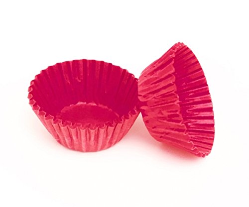 Pralinenkapseln 100 Stück rot von sweetART Germany