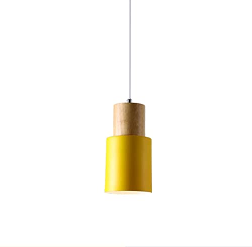 SXYSXYSXY Pendelleuchte Moderne Holz Klein Hängeleuchte E27 Minimalistische Schlafzimmer Kronleuchter Hängelampe Esstischlampe Nachttisch Küche Wohnzimmer Büro Loft Restaurant,Gelb SXYSXYSXY Pendelleuchte Moderne Holz Klein Hängeleuchte E27 Minimalistische Schlafzimmer Kronleuchter Hängelampe Esstischlampe Nachttisch Küche Wohnzimmer Büro Loft Restaurant,Gelb von SXYSXYSXY