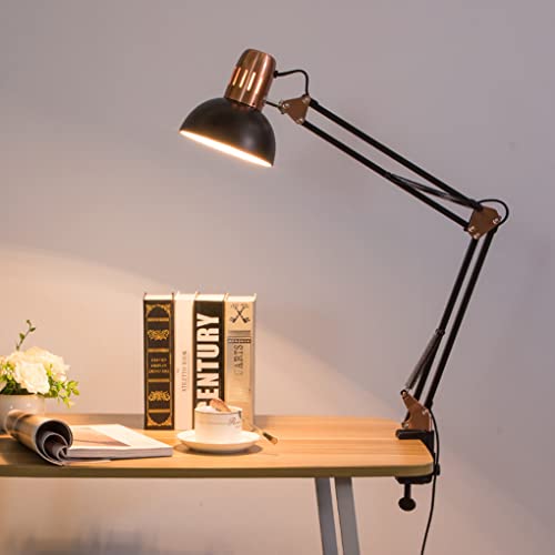 SXYSXYSXY Klemmleuchte Architektenlampe Amerikanischen Schreibtischlampe Arbeitslampe Verlängern Gelenkarm Verstellbare Klemmbare Tischlampe Büro Leselampe Metall Arbeitsplatzleuchte E27,Schwarz SXYSXYSXY Klemmleuchte Architektenlampe Amerikanischen Schreibtischlampe Arbeitslampe Verlängern Gelenkarm Verstellbare Klemmbare Tischlampe Büro Leselampe Metall Arbeitsplatzleuchte E27,Schwarz von SXYSXYSXY