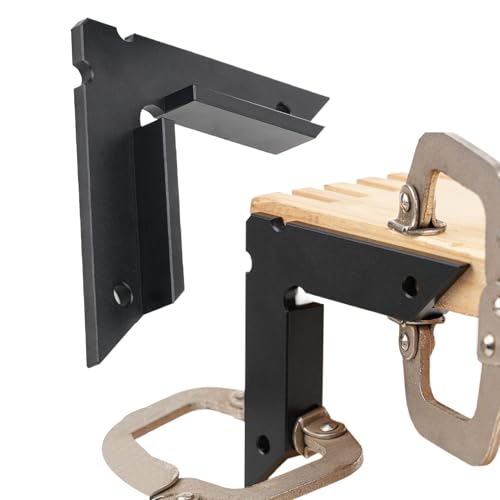 90 Grad Eckzwinge - 2 Stück Holz Klemmen | Winkelklemmen | Tragbare Winkelspanner Für Schubladen Bilderrahmen Schränke Tischlerarbeiten Holzrahmen Schweißarbeiten Möbelbau Positionierung von syayw