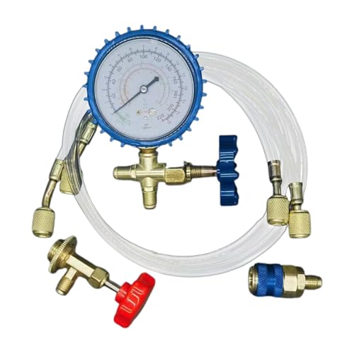 Air Air Conditioning Lading Kit - Manometers -Spiel mit Ausstattung | Klimaanlage Ladekit | Set schneller Ausstattung für kommerzielle und inländische Autowartung von syayw
