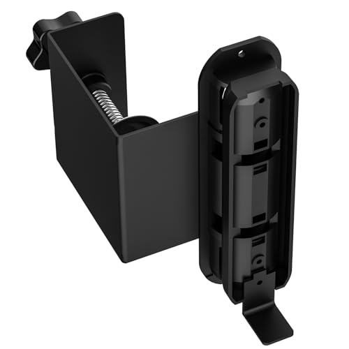 Anti -Diebstahl -Video -Türklingel -Halterung - Hardware einstellbare Winkel -Türklingelhalter | Black Outdoor -Kamera -Klammer für Home Apartment Sold Business Room Mieter Sicherheit von syayw