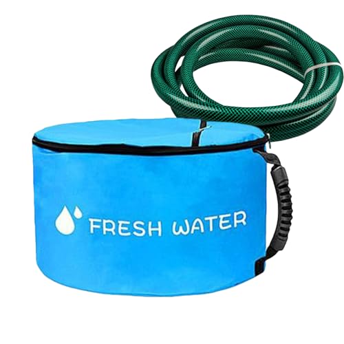 Behälter für Abflussrohr | wasserdichter Beutel für Abflussrohre – tragbarer Behälter mit doppeltem Reißverschluss für Zubehör von syayw