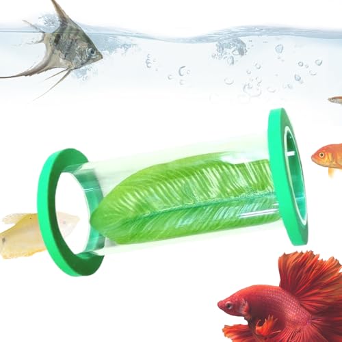 Betta Habitat Mit Schwimmblatt - Betta-Tunnel | Betta-Schlafröhre Mit Blatt | Schwimmender Acryl Tunnel | Schwimmender Acryltunnel Garnelenhöhle | Aquarium- Zur Bereicherung, Zum Verstecken Betta Habitat Mit Schwimmblatt - Betta-Tunnel | Betta-Schlafröhre Mit Blatt | Schwimmender Acryl Tunnel | Schwimmender Acryltunnel Garnelenhöhle | Aquarium- Zur Bereicherung, Zum Verstecken von syayw