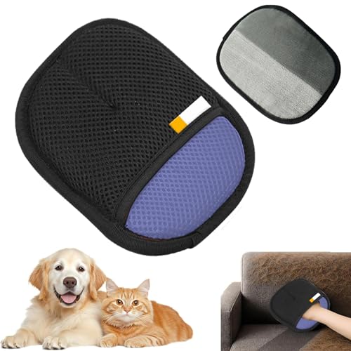 Hundehaarentferner - Tragbares Linker Tragbares Werkzeug | Haardetail -Werkzeug | Wiederverwendbare Haustierhaarentfernung | Leichte Linusenreiniger -Gerät Für Bettwäsche, Couch, Teppich, Matte, Teppi von syayw