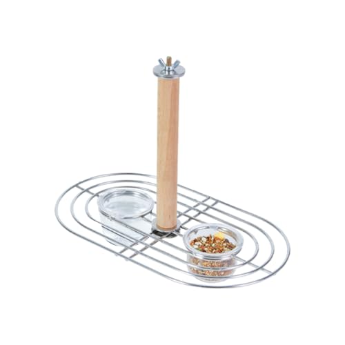 Käfignäpfe - Vogel Futternäpfe | Hängbare Klare Schalen | Klare Aufhängbare Vogelnäpfe | Futter Und Wasserbehälter Für Sittiche Wellensittiche Graupapageien Finken Aras Sonnensittiche von syayw