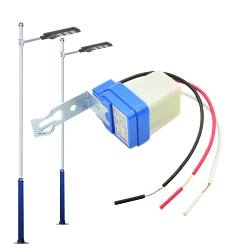Photoelektrischer Sensor - Außenlichtdetektor | Wasserdichte Photozellschalter perfekt für die Automatisierung von Straßenlaternen Tag | Smart Lighting -Sensor ideal für Energieeinsparung Photoelektrischer Sensor - Außenlichtdetektor | Wasserdichte Photozellschalter perfekt für die Automatisierung von Straßenlaternen Tag | Smart Lighting -Sensor ideal für Energieeinsparung von syayw