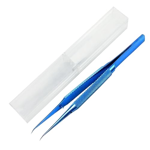 Spitz zulaufende Twezer – nicht magnetische Nadelpinzette mit Aufbewahrungsbox | Telefonreparaturwerkzeug von 5,5 Zoll | Feinpunktweezer für Verwaltungskreise Spitz zulaufende Twezer – nicht magnetische Nadelpinzette mit Aufbewahrungsbox | Telefonreparaturwerkzeug von 5,5 Zoll | Feinpunktweezer für Verwaltungskreise von syayw