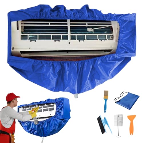 Split AC -Reinigungskit - wasserdicht verdickte Oxford AC Reinigungsabdeckung | 6x Klimaanlage Cleaner Kit | Wartungsinstrument zur einfachen Entwässerung und Wiederverwendung von Haushalten Split AC -Reinigungskit - wasserdicht verdickte Oxford AC Reinigungsabdeckung | 6x Klimaanlage Cleaner Kit | Wartungsinstrument zur einfachen Entwässerung und Wiederverwendung von Haushalten von syayw