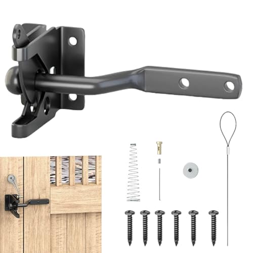 Torlatch Schwerlast - Torverriegelung | Gartentor Schloss | Robuster Riegel Für Holztor Metalltor Tür Verriegelung Sicherheit Garten Hof Pool Schuppen Scheune Terrasse Outdoor Torlatch Schwerlast - Torverriegelung | Gartentor Schloss | Robuster Riegel Für Holztor Metalltor Tür Verriegelung Sicherheit Garten Hof Pool Schuppen Scheune Terrasse Outdoor von syayw