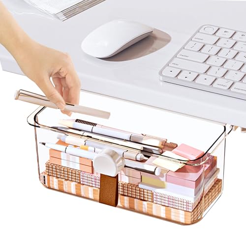 Unter Der Schreibtischschublade - PP -Schubladen Selbststick -Speicherorganisator | Haustier Unter Schreibtischschubladen Ausrutschen Organisator | Stapelbare Craft -Storage Box Cabinets | Klarkleber Unter Der Schreibtischschublade - PP -Schubladen Selbststick -Speicherorganisator | Haustier Unter Schreibtischschubladen Ausrutschen Organisator | Stapelbare Craft -Storage Box Cabinets | Klarkleber von syayw