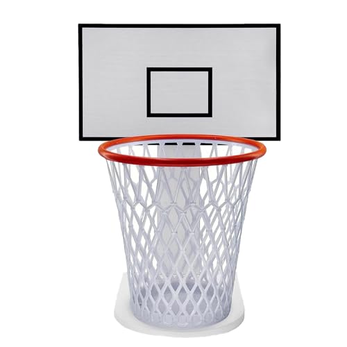 syayw Basketball CAN-Reifen – Lustiger Abfallbehälter mit Panel für Schlafzimmer | Abfallbehälter im Basketball-Stil | Spielerischer Korb für Bürozimmer syayw Basketball CAN-Reifen – Lustiger Abfallbehälter mit Panel für Schlafzimmer | Abfallbehälter im Basketball-Stil | Spielerischer Korb für Bürozimmer von syayw