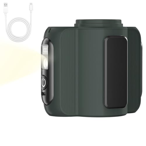 syayw Outdoor-Hemdventilator - Leichter USB Ventilator Mit Integrierter Beleuchtung | Perfekter Begleiter Für Rucksackreisen | Wiederaufladbare Klimaanlage Für Unterhemd & Arbeitskleidung syayw Outdoor-Hemdventilator - Leichter USB Ventilator Mit Integrierter Beleuchtung | Perfekter Begleiter Für Rucksackreisen | Wiederaufladbare Klimaanlage Für Unterhemd & Arbeitskleidung von syayw