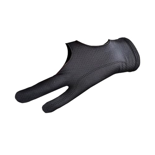 syayw Zeichentablett Handschuh - Zweifinger Handschuh Für Digitale Kunst - 2 Stück Rechts Links Hand Zubehör für Anfänger bis Fortgeschrittene Schule Zuhause Unterwegs von syayw