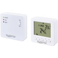 [GEBRAUCHT] Sygonix Funk Raumthermostat Thermostat Aufputz Wochenprogramm 1 Bis 70 °C Weiß B-Ware von sygonix