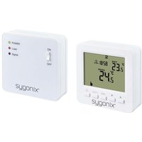 [GEBRAUCHT] Sygonix Funk Raumthermostat Thermostat Aufputz Wochenprogramm 1 Bis 70 °C Weiß B-Ware von sygonix
