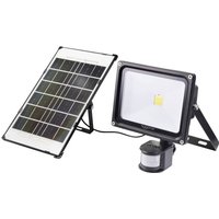 [GEBRAUCHT] Sygonix Sy 5461110 Solar Spot Mit Bewegungsmelder 30 W Neutralweiß Schwarz Solar B-Ware von sygonix