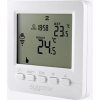 Gebraucht] Sygonix Funk-Raumthermostat Thermostat Unterputz Wochenprogramm 5 bis 35 °c von sygonix