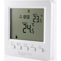 Gebraucht] Sygonix Raumthermostat Unterputz Wochenprogramm Thermostat Heizung Zubehör B-Ware von sygonix