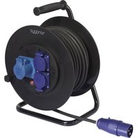[NEUWERTIG] B-Ware Sygonix Cee Cara Kabeltrommel Verlängerung Kabel Outdoor Stromkabel 25m von sygonix