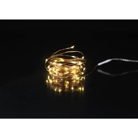 SY-4722048 Mini-Lichterkette Innen batteriebetrieben Anzahl Leuchtmittel 40 led Warmweiß b - Sygonix von sygonix