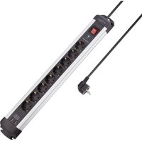 SY-4755606 Überspannungsschutz-Steckdosenleiste 8fach Silber, Schwarz 1 St. - Sygonix von sygonix