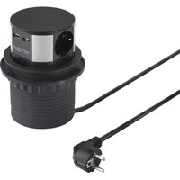 Sygonix - SY-4780156 Steckdosenturm Schwarz, Silber Schutzkontakt 1 St. Sygonix - SY-4780156 Steckdosenturm Schwarz, Silber Schutzkontakt 1 St. von sygonix