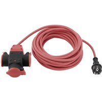 Sygonix - SY-5806890 Strom Verlängerungskabel 16 a Rot 10.00 m H07RN-F 3G 1,5 mm² witterungsbeständig von sygonix