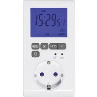 Sygonix - Steckdosen-Zeitschaltuhr digital Wochenprogramm 3680 w IP20 Countdown-Funktion, Timer-Fun Sygonix - Steckdosen-Zeitschaltuhr digital Wochenprogramm 3680 w IP20 Countdown-Funktion, Timer-Fun von sygonix