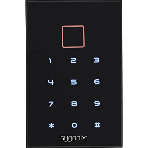 Sygonix SY-3435062 Codeschloss Oberflächenmontage 12 V/DC IP66 mit beleuchteter Tastatur, mit Touchscreen von sygonix