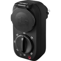 Sygonix SY-4504972 Steckdosen-Zeitschaltuhr analog Tagesprogramm 3680W IP44 Countdown-Funktion, STAR von sygonix