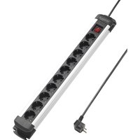 SY-4538266 Steckdosenleiste mit Schalter 10fach Schwarz, Silber Schutzkontakt 1 St. - Sygonix SY-4538266 Steckdosenleiste mit Schalter 10fach Schwarz, Silber Schutzkontakt 1 St. - Sygonix von sygonix